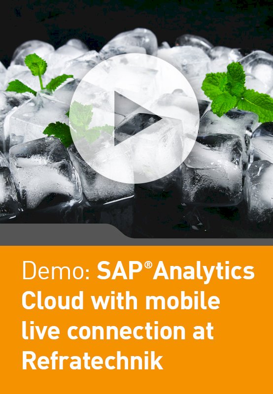 Sap Analytics Cloud With Mobile Live Connection At Refratechnik